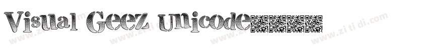 Visual Geez Unicode字体转换
